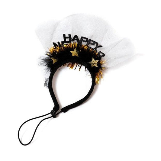 Midlee Designs Happy New Year Dog Headband