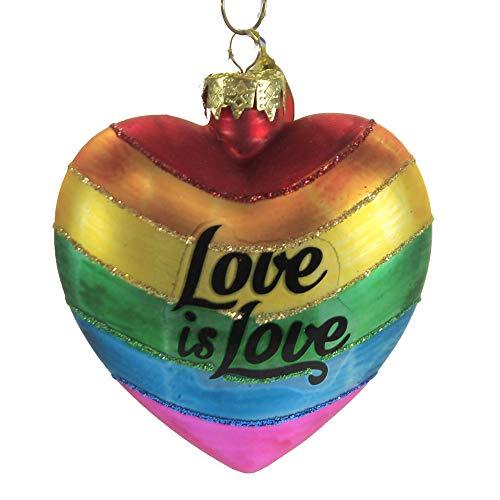 Rainbow Heart Love is Love