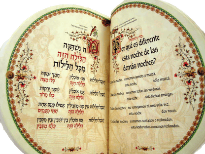 Spanish/Hebrew Haggadah for Passover - A Gifted Solution