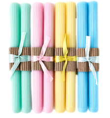 One Hundred 80 Degrees Pastel Taper Candles