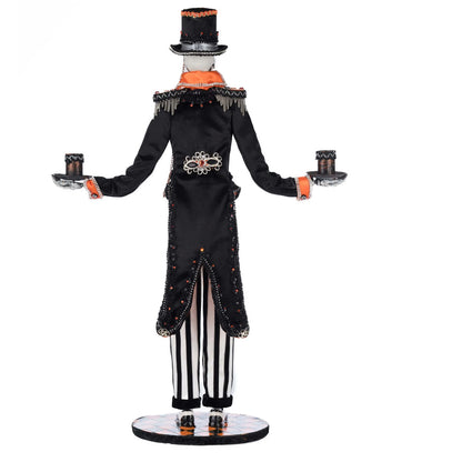 Katherine's Collection Macabre Skeleton Candelabra