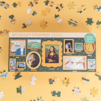 Gallery of Famous Works of Art Jigsaw Puzzle