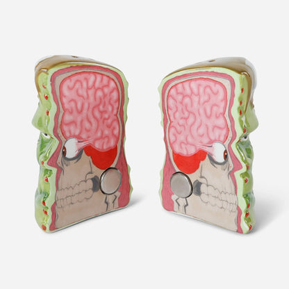 Frankenstein Ceramic Salt and Pepper Shaker