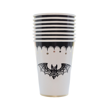 Halloween Bat Paper Cups