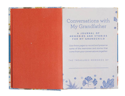 Questions for My Grandfather Conversation Cards