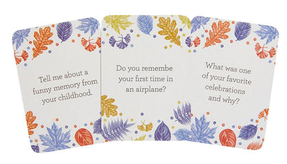 Questions for My Grandfather Conversation Cards