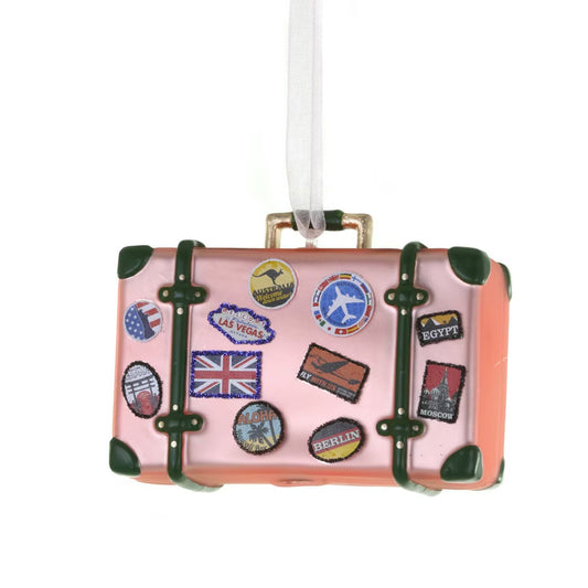 Cody Foster Bon Voyage Suitcase Ornament