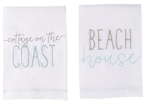 Beach House and Cottage on Coast Linen Guest Towels