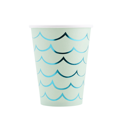 Mermaid Tail Paper Cups