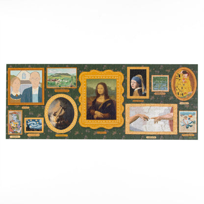 Gallery of Famous Works of Art Jigsaw Puzzle