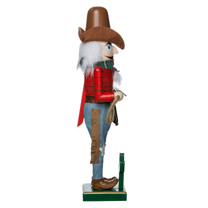 Cowboy Nutcracker 15"H