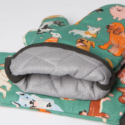 Puppos Puppies Dog Oven Mitt