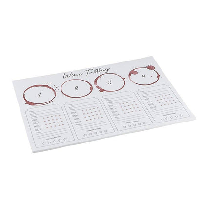 Wine Tasting Placemats