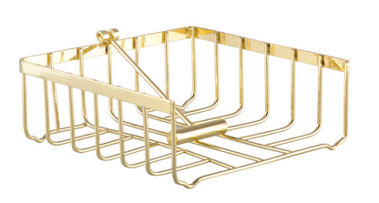 Gold Wire Paper Napkin Holder