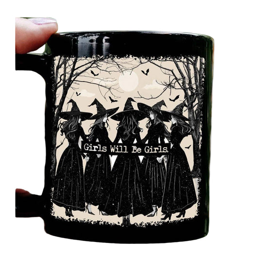 Girls Will Be Girls Witches Mug