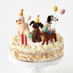 One Hundred 80 Degrees Dog Cake Toppers