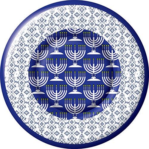 Festival of Lights Hanukkah Dessert Paper Plates