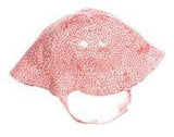 EGG Baby Pink Voile Sun Infant Hat 6-12 months
