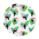 Toucans 7" Dessert Paper Plates - A Gifted Solution