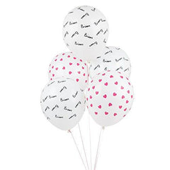 Bisou and Hearts Balloons