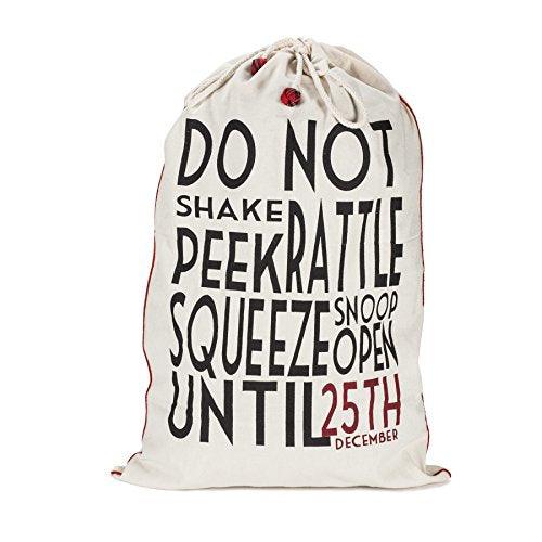  Do Not Shake Christmas Gift Sack