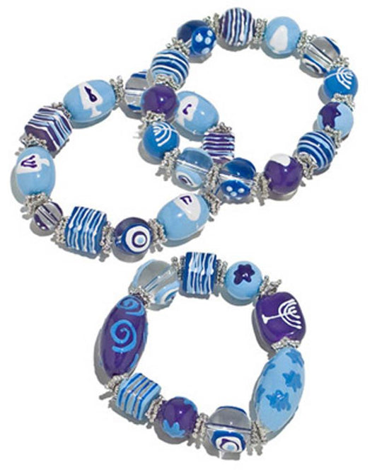 Hanukkah Stretch Bracelet