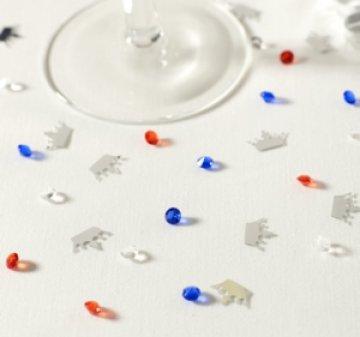 Celebrate Britain Table Confetti With Crystals