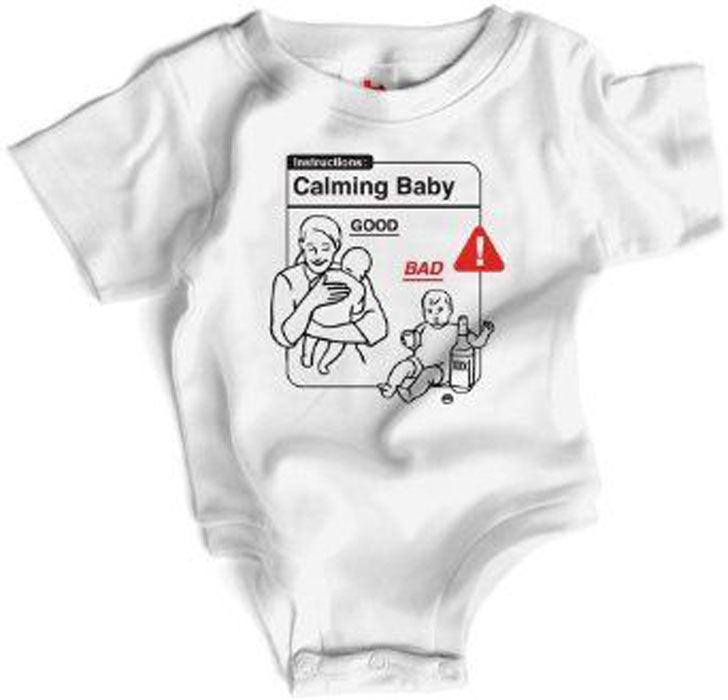 Wry Calming Baby One Piece t 6-12 months