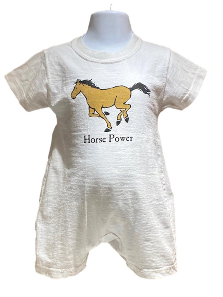 Infant One Piece Horse Power