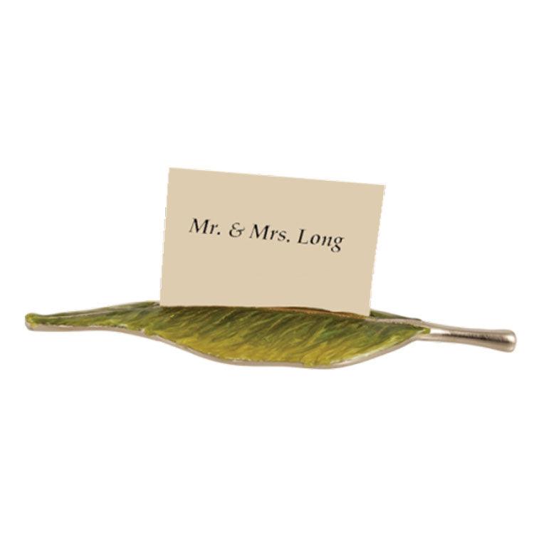 Quest Collection Leaf Place Card Holders Set of 4
