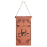 Haunted Skull and Bones Scroll Hanging Decoration - A Gifted Solution