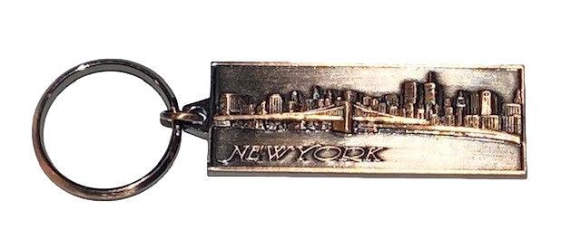 New York City Skyline Key Chain