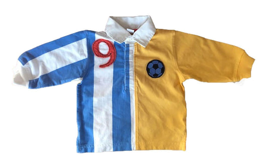 Hartstrings Long Sleeve Rugby Shirt 12 mo - A Gifted Solution