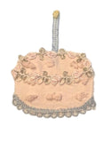 1st Birthday One Piece with Pink Cake Applique