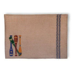 Embroidered Oars Placemat - A Gifted Solution