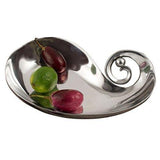 Modern Design Silver Polished Serving Bowl - A Gifted Solution