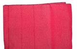 Red Pleated Tablecloth 60-Inch by 84-Inch - A Gifted Solution