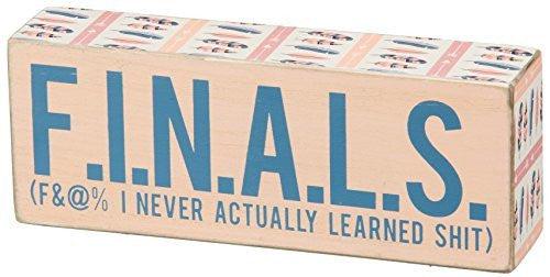 Finals-wooden-sign – A Gifted Solution