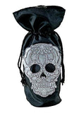 Katherine's Collection Skull Design Wine Bag