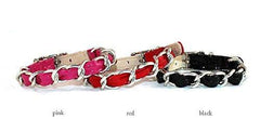 Robin Meyer Crinkle Patent Leather Chain Dog Collar - A Gifted Solution