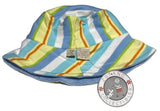 Zutano Reversible Blue Terry Cloth Infant Sun Hat