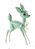Retro Theme Blue Deer Figurine
