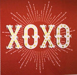 Hugs and Kisses Paper Luncheon Napkins