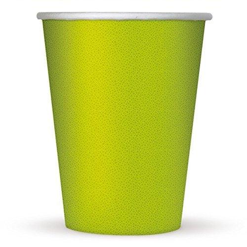 Lime Green Paper Cups 8 ct.