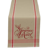 Joyeux Noel Holiday Printed Table Runner - A Gifted Solution