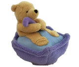 Classic Pooh Bear Terry Cloth Bath Floater Toy