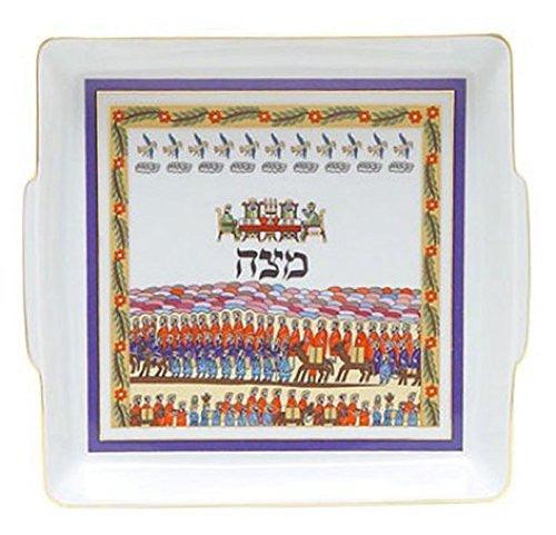 Exodus Story Passover Matzah Plate