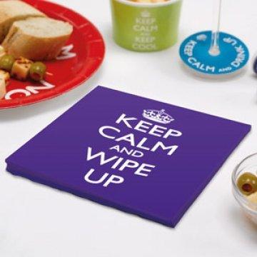 Keep Calm Paper Luncheon Napkins