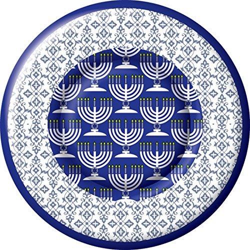 Hanukkah Fesitval of Lights Paper Dinner Plates