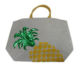 Sequin Pineapple XL Tote Bag - A Gifted Solution
